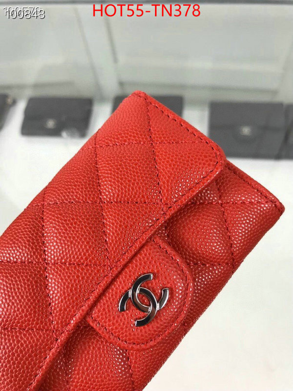 Chanel Bags(TOP)-Wallet-,ID: TN378,$: 55USD