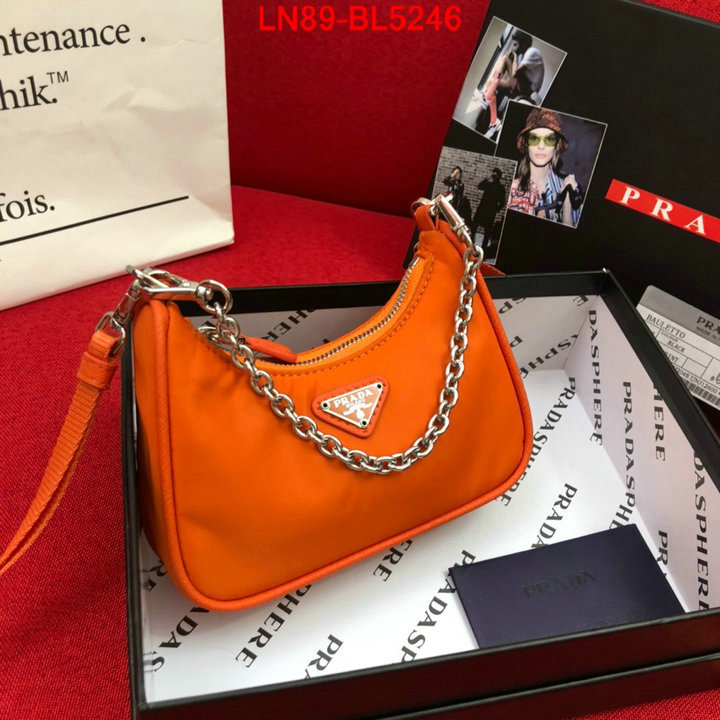 Prada Bags(4A)-Re-Edition 2000,buy first copy replica ,ID: BL5246,$: 89USD