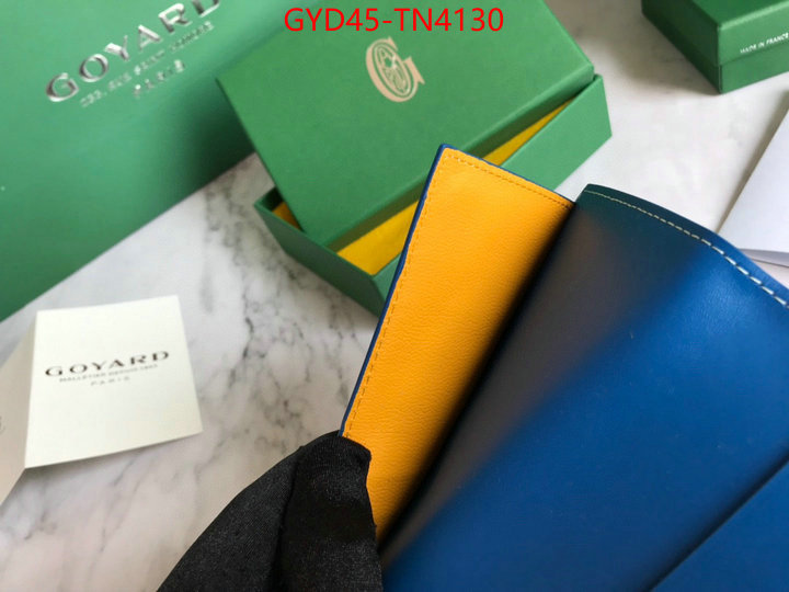 Goyard Bags(4A)-Wallet,wholesale replica ,ID: TN4130,$: 45USD