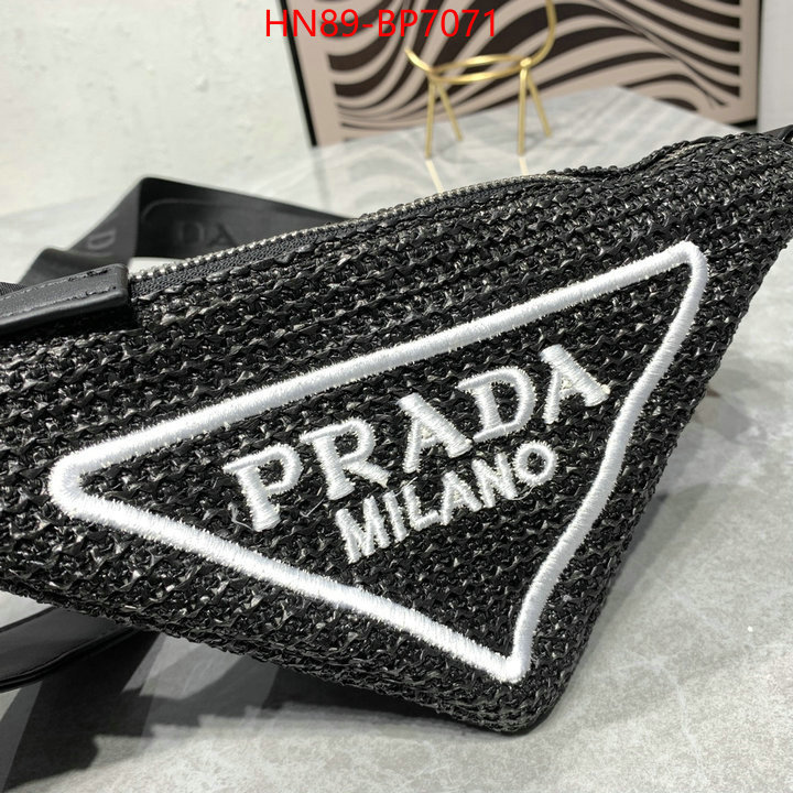 Prada Bags(4A)-Triangle,mirror copy luxury ,ID: BP7071,$: 89USD