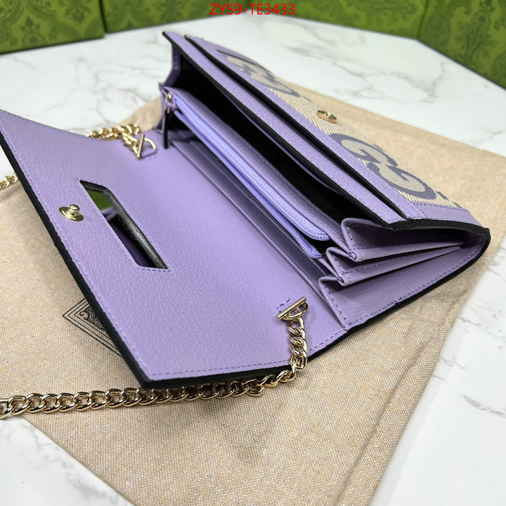 Gucci Bags(4A)-Wallet-,luxury cheap replica ,ID: TE3433,$: 59USD