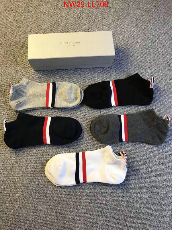 Sock-Thom Browne,outlet 1:1 replica , ID: LL708,$:29USD