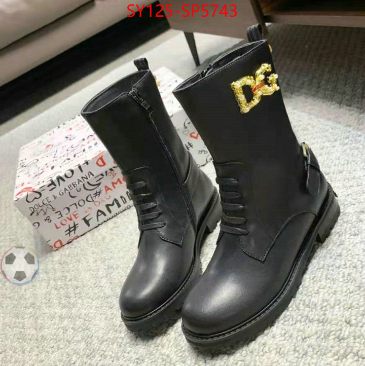 Women Shoes-DG,7 star quality designer replica , ID: SP5743,$: 125USD
