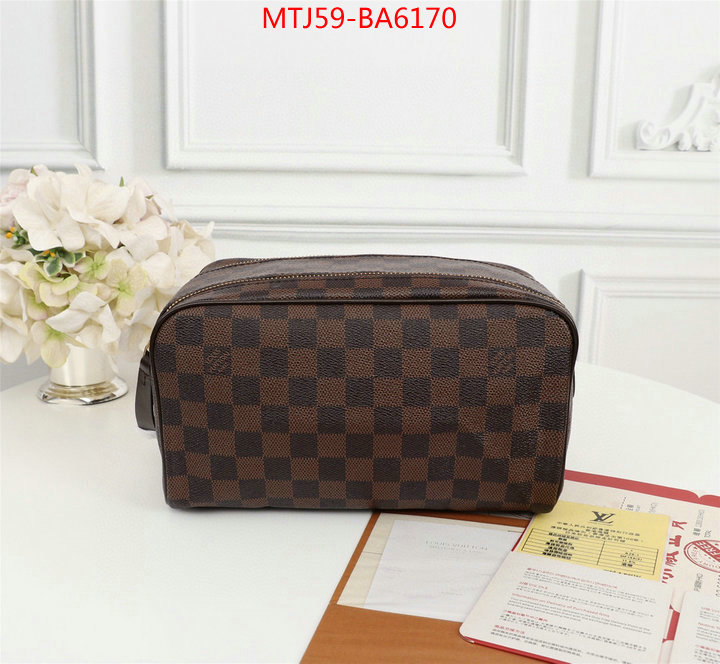 LV Bags(4A)-Vanity Bag-,what are the best replica ,ID: BA6170,$: 59USD