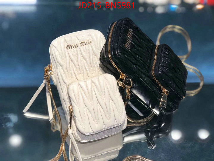 Miu Miu Bags(TOP)-Diagonal-,online sales ,ID: BN5981,$: 215USD