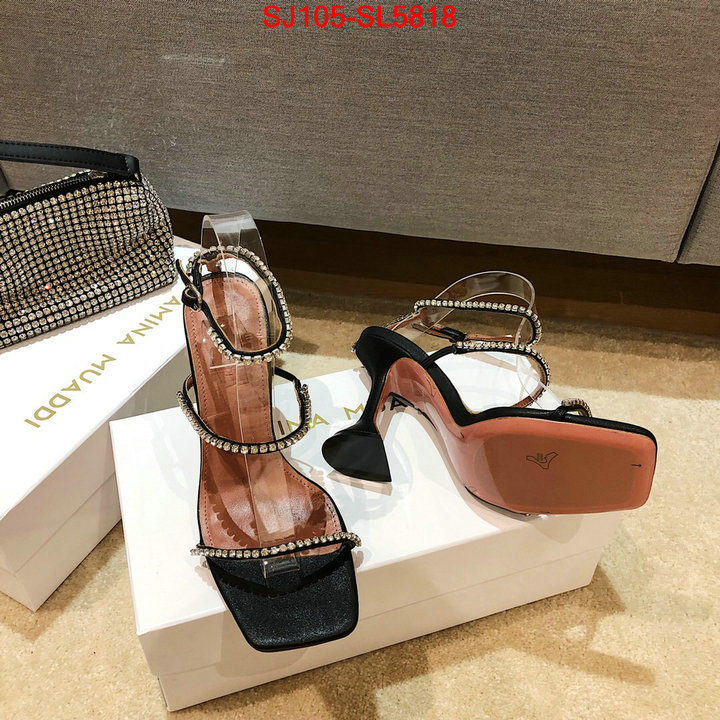 Women Shoes-Amina Muaddi,1:1 replica , ID: SL5818,$: 105USD