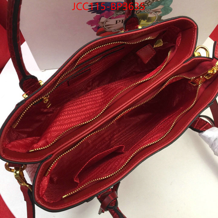 Prada Bags(4A)-Handbag-,1:1 clone ,ID: BP3635,$: 115USD