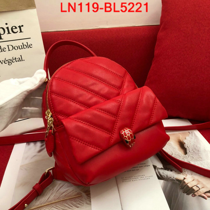 Bulgari Bags(4A)-Backpack-,aaaaa+ class replica ,ID: BL5221,$: 119USD