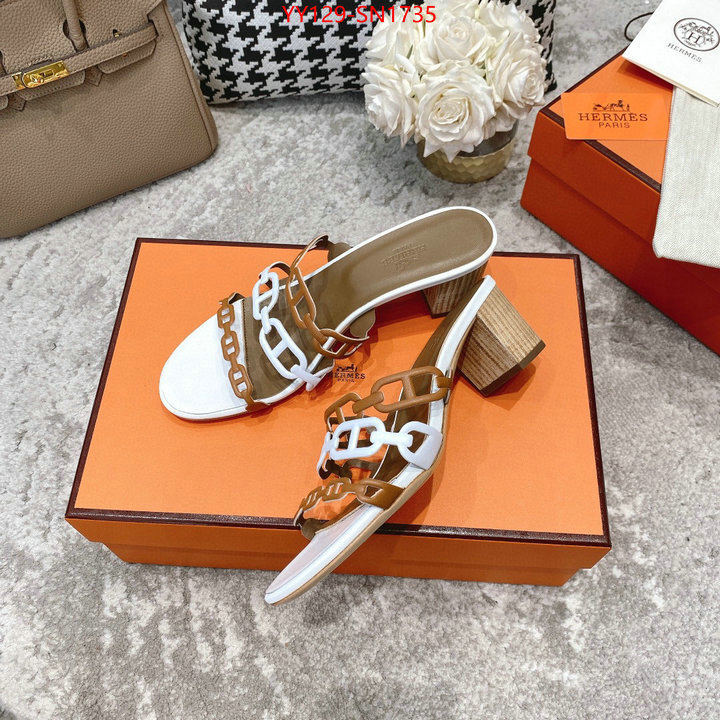 Women Shoes-Hermes,best quality replica , ID: SN1735,$: 129USD