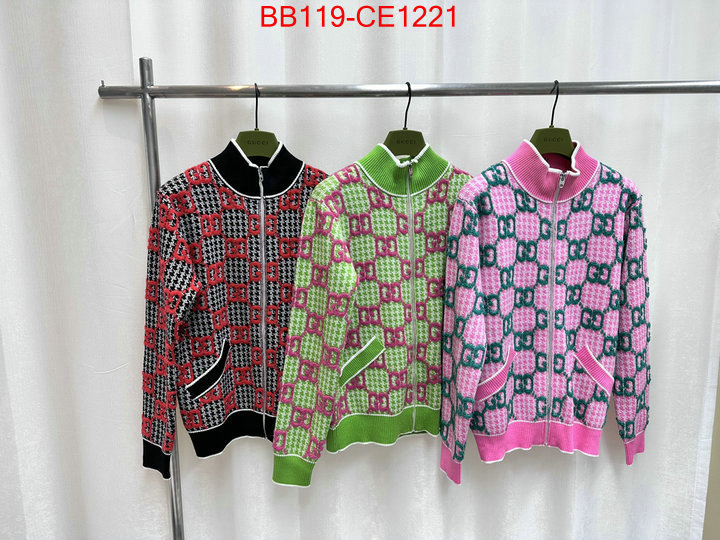 Clothing-Gucci,where quality designer replica , ID: CE1221,$: 119USD