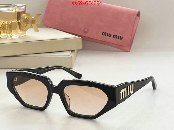 Glasses-Miu Miu,what's the best place to buy replica , ID: GE4294,$: 69USD