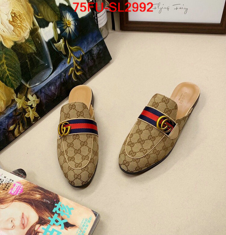 Women Shoes-Gucci,first top , ID: SL2992,$:75USD