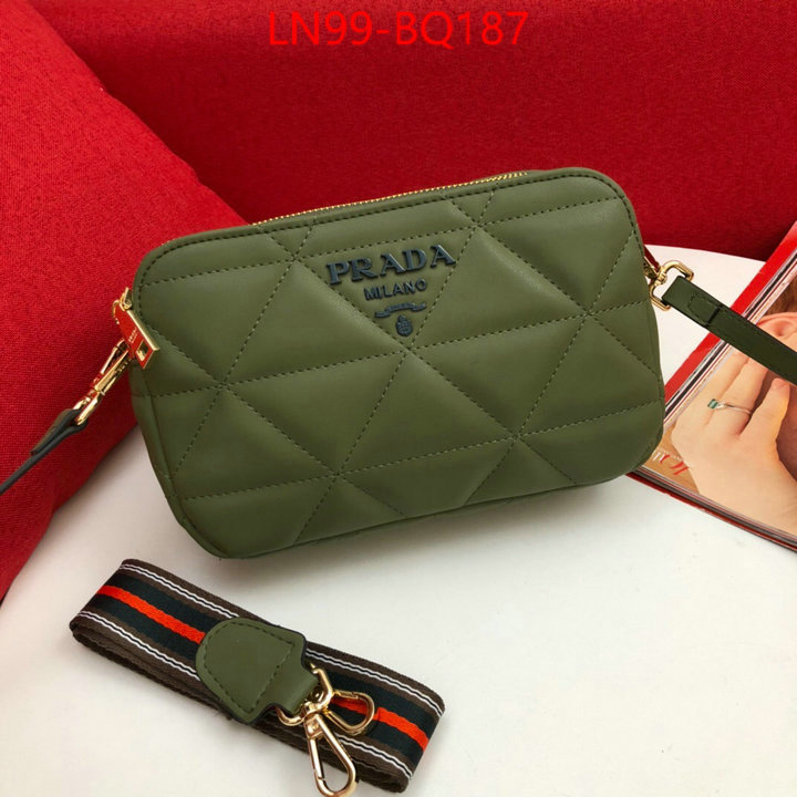 Prada Bags(4A)-Diagonal-,aaaaa quality replica ,ID: BQ187,$: 99USD