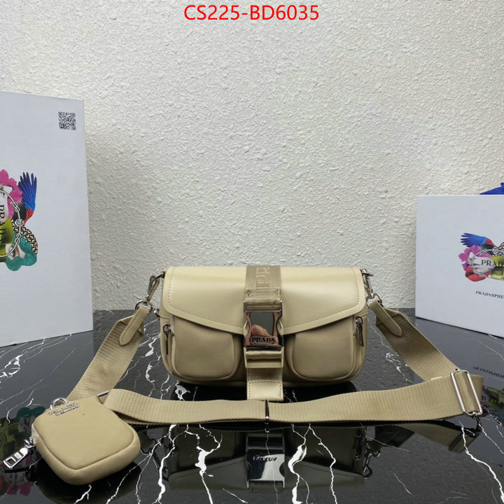 Prada Bags(TOP)-Diagonal-,ID: BD6035,$: 225USD