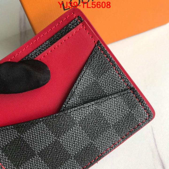 LV Bags(4A)-Wallet,ID: TL5608,$: 39USD