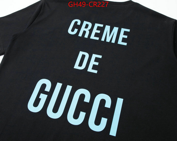 Clothing-Gucci,replica designer , ID: CR227,$: 49USD