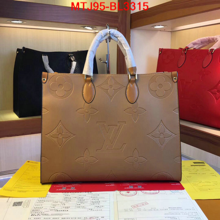 LV Bags(4A)-Handbag Collection-,ID: BL3315,$: 95USD