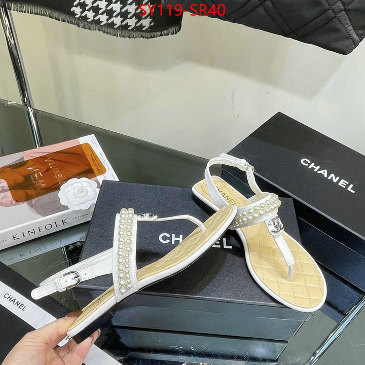 Women Shoes-Chanel,top 1:1 replica , ID:SR40,$: 119USD