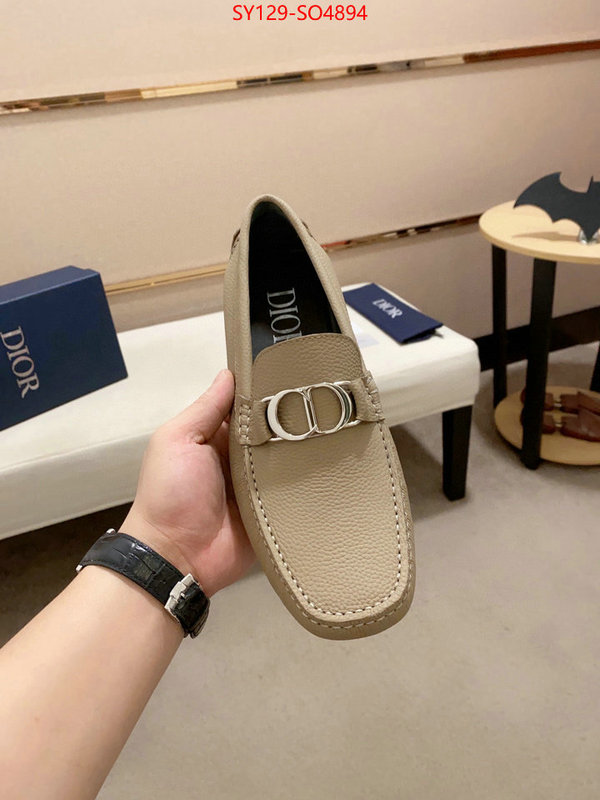 Men shoes-Dior,replica 1:1 high quality , ID: SO4894,$: 129USD