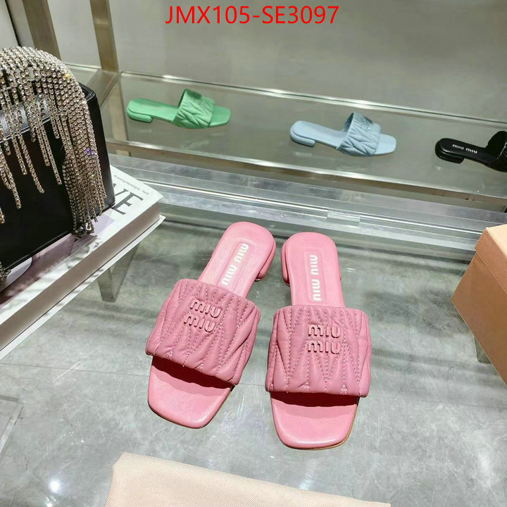 Women Shoes-Miu Miu,highest quality replica , ID: SE3097,$: 105USD