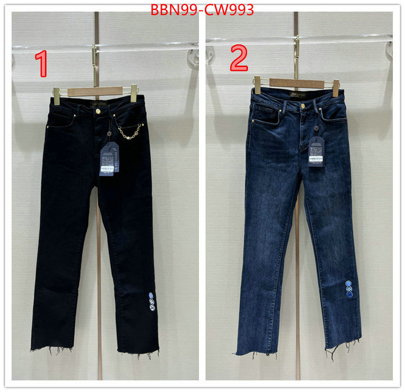 Clothing-LV,what is a counter quality , ID: CW993,$: 99USD