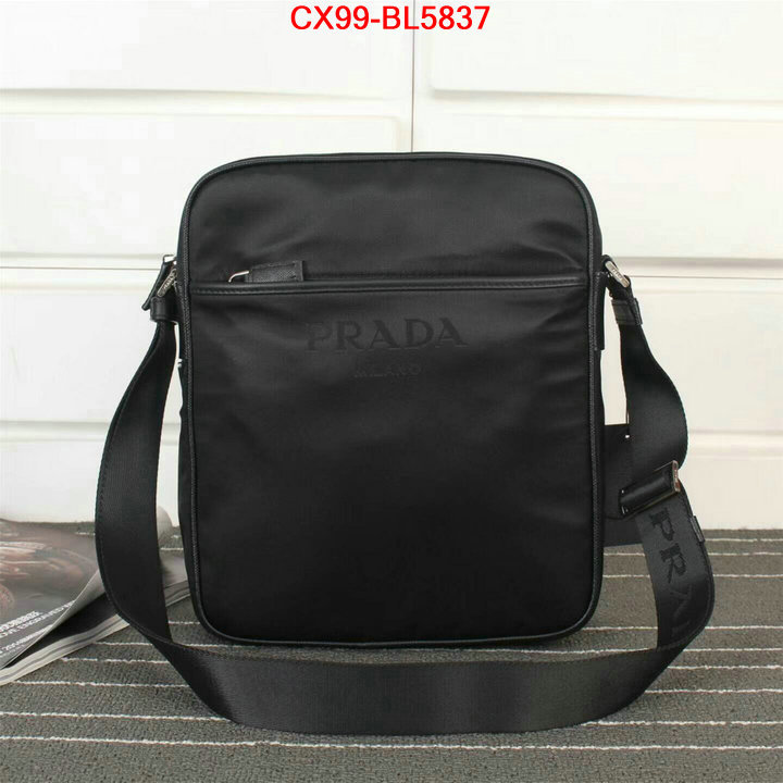 Prada Bags(4A)-Handbag-,what's the best to buy replica ,ID: BL5837,$: 99USD