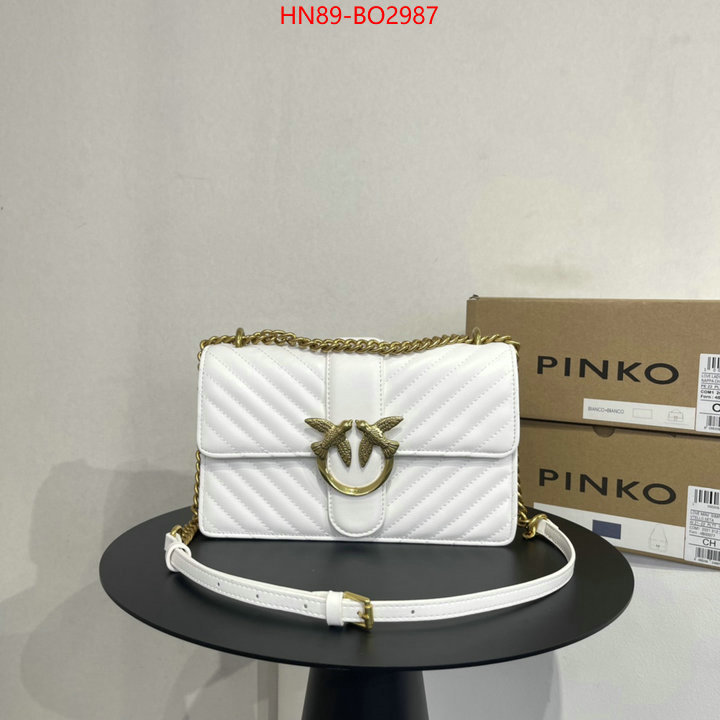 PINKO Bags(4A)-Diagonal-,what are the best replica ,ID: BO2987,$: 89USD