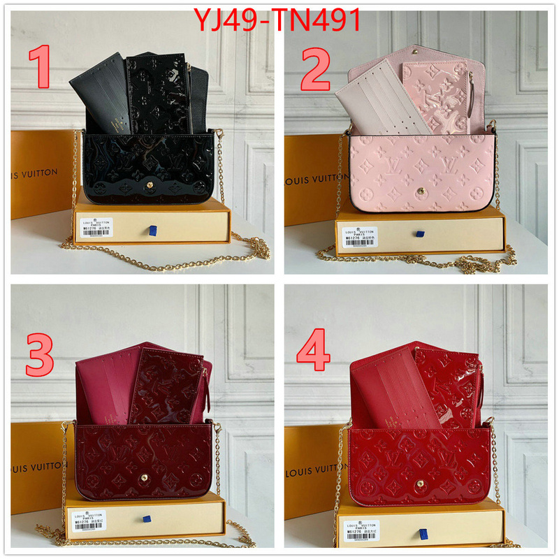 LV Bags(4A)-Wallet,ID: TN491,$: 49USD