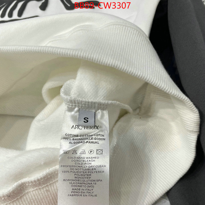 Clothing-ARCTERYX,outlet sale store , ID: CW3307,$: 89USD