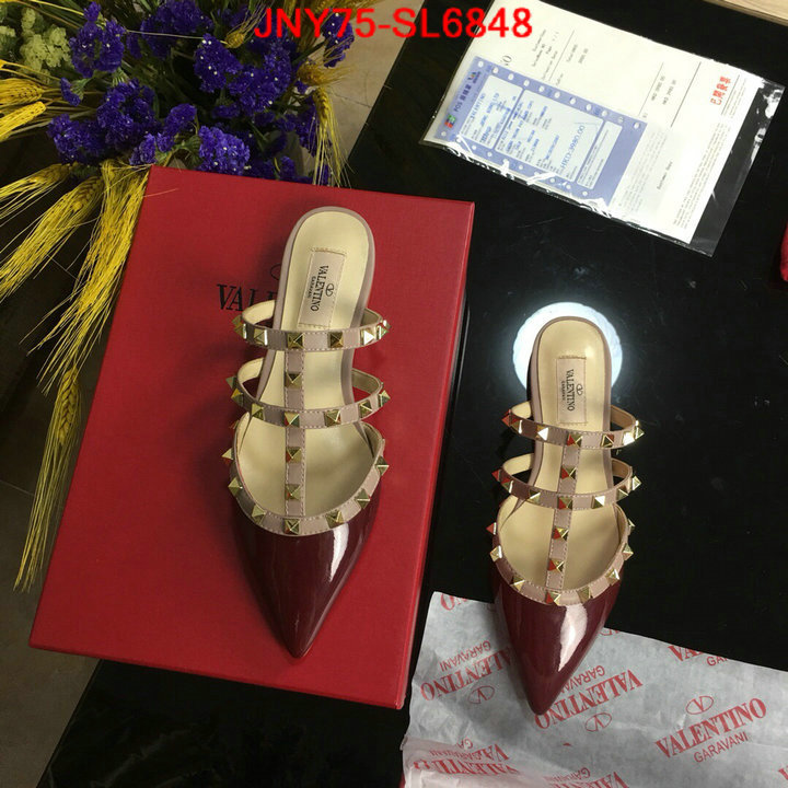 Women Shoes-Valentino,highest product quality , ID: SL6848,$: 75USD