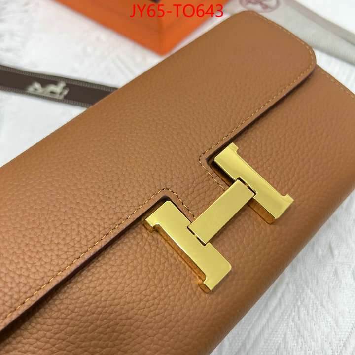 Hermes Bags(4A)-Wallet-,cheap wholesale ,ID: TO643,$: 65USD