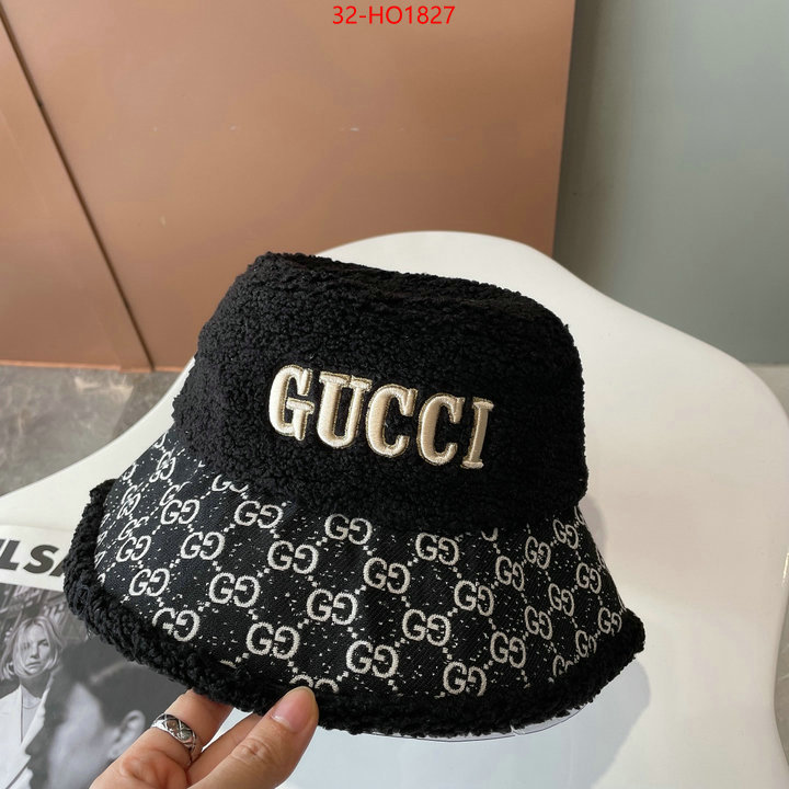 Cap (Hat)-Gucci,new designer replica , ID: HO1827,$: 32USD