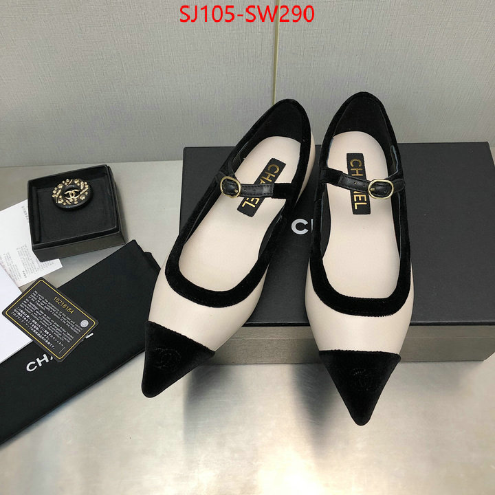 Women Shoes-Chanel,luxury fake , ID: SW290,$: 105USD