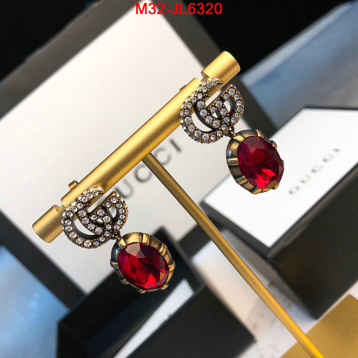Jewelry-Gucci, ID: JL6320 ,wholesale replica,$: 32USD