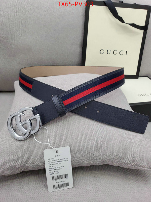 Belts-Gucci,replica aaaaa+ designer , ID: PV303,$:65USD