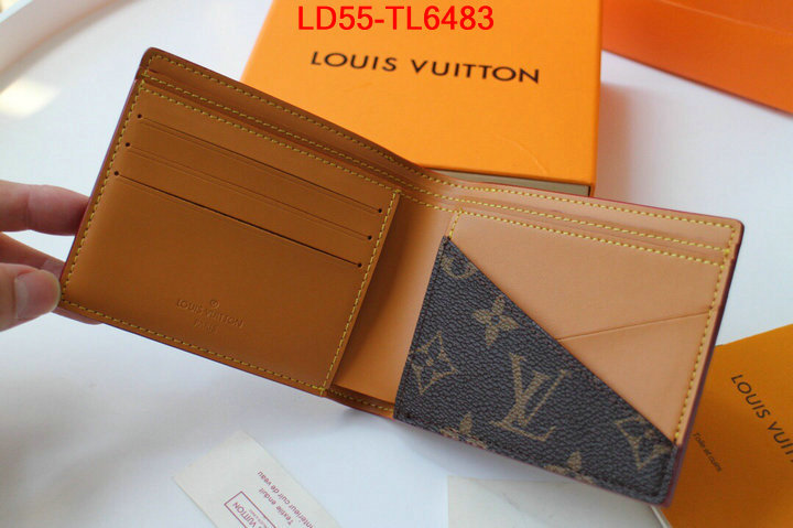 LV Bags(TOP)-Wallet,ID:TL6483,$: 55USD