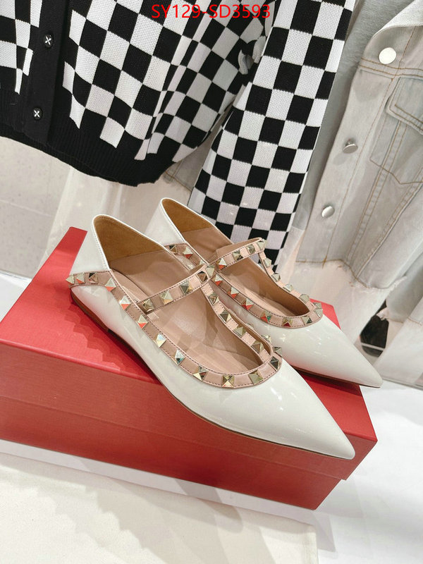 Women Shoes-Valentino,wholesale 2023 replica , ID: SD3593,$: 129USD