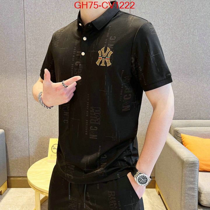 Clothing-Gucci,what's the best to buy replica , ID: CV1222,$: 75USD