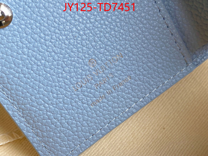 LV Bags(TOP)-Wallet,ID: TD7451,$: 125USD