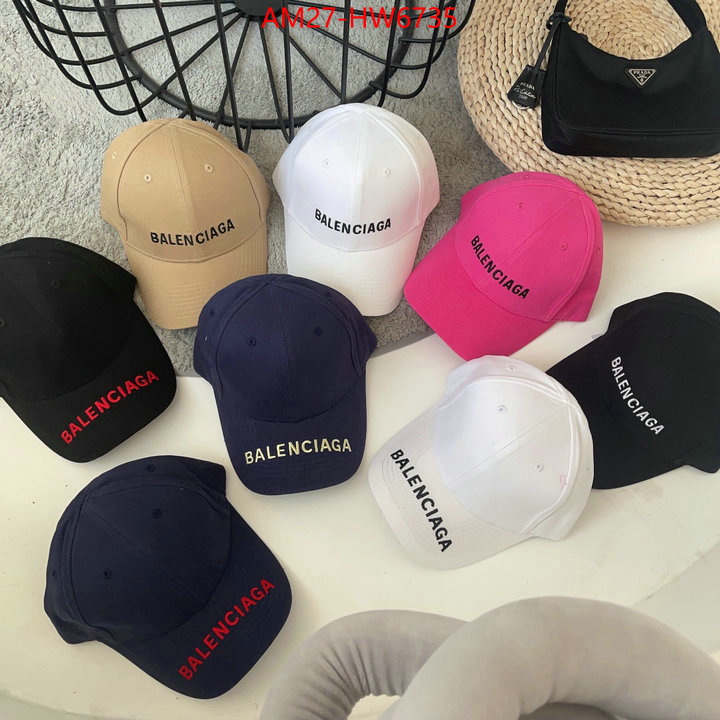 Cap (Hat)-Balenciaga,the top ultimate knockoff , ID: HW6735,$: 27USD