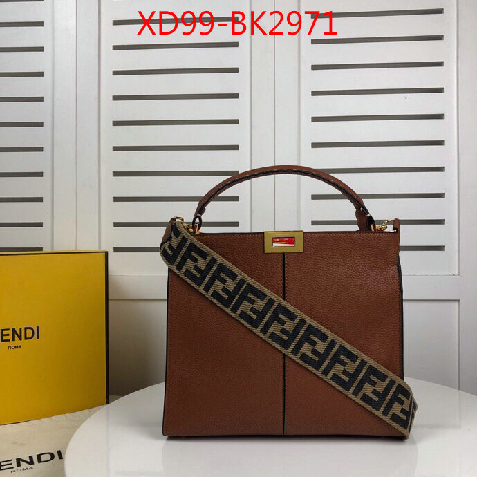 Fendi Bags(4A)-Peekaboo,replica 2023 perfect luxury ,ID: BK2971,$:99USD