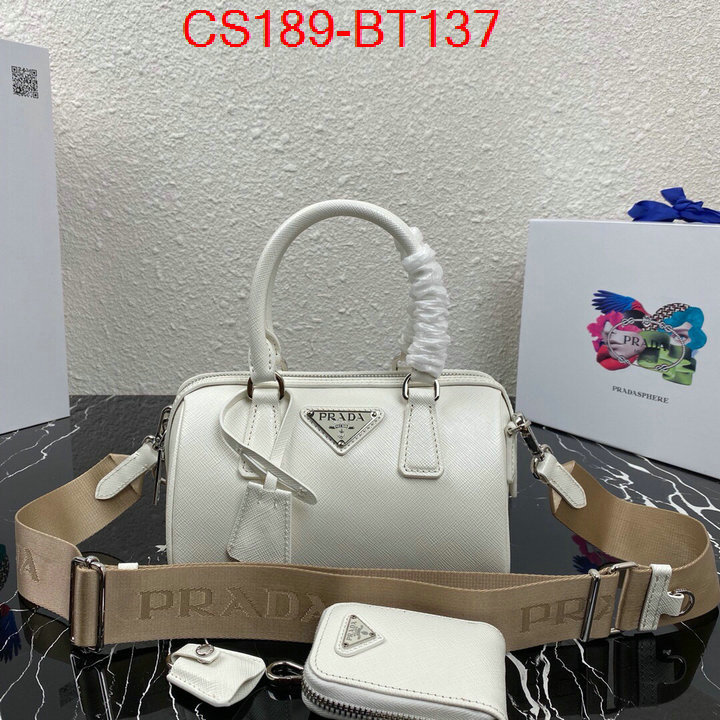 Prada Bags(TOP)-Diagonal-,ID: BT137,$: 189USD