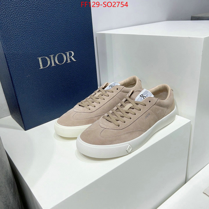 Men shoes-Dior,hot sale , ID: SO2754,$: 129USD