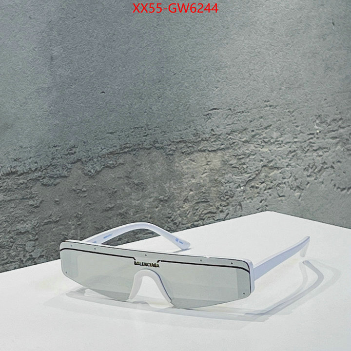 Glasses-Balenciaga,only sell high-quality , ID: GW6244,$: 55USD