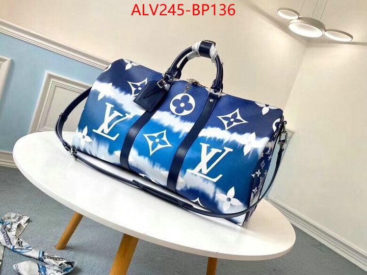 LV Bags(TOP)-Keepall BandouliRe 45-50-,ID: BP136,$: 245USD