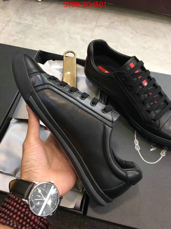 Men Shoes-Prada,top fake designer , ID: SO4501,$: 99USD