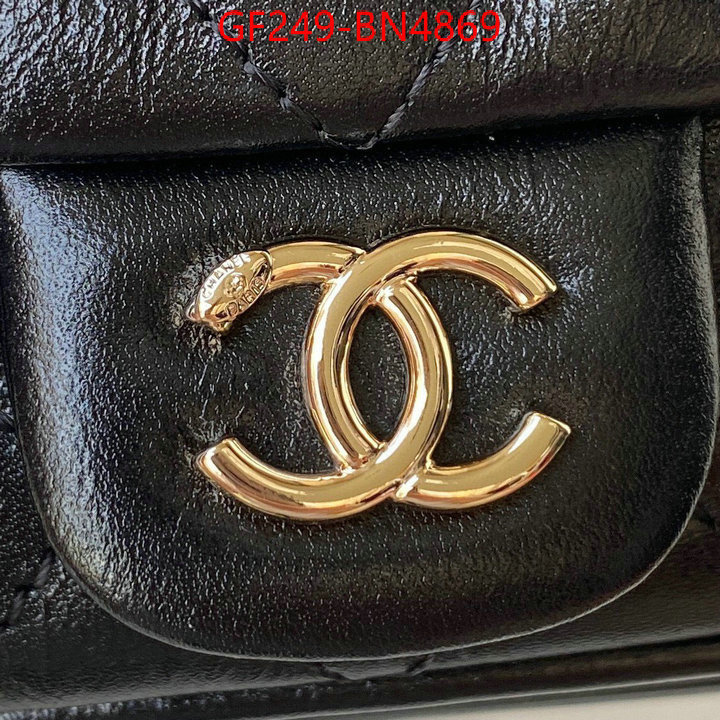 Chanel Bags(TOP)-Backpack-,ID: BN4869,$: 249USD