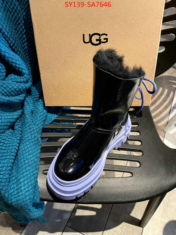 Women Shoes-UGG,replica 1:1 , ID: SA7646,$: 139USD