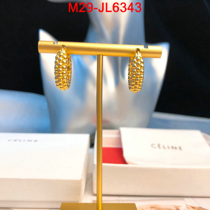 Jewelry-CELINE,luxury fake ,ID: JL6343,$: 29USD