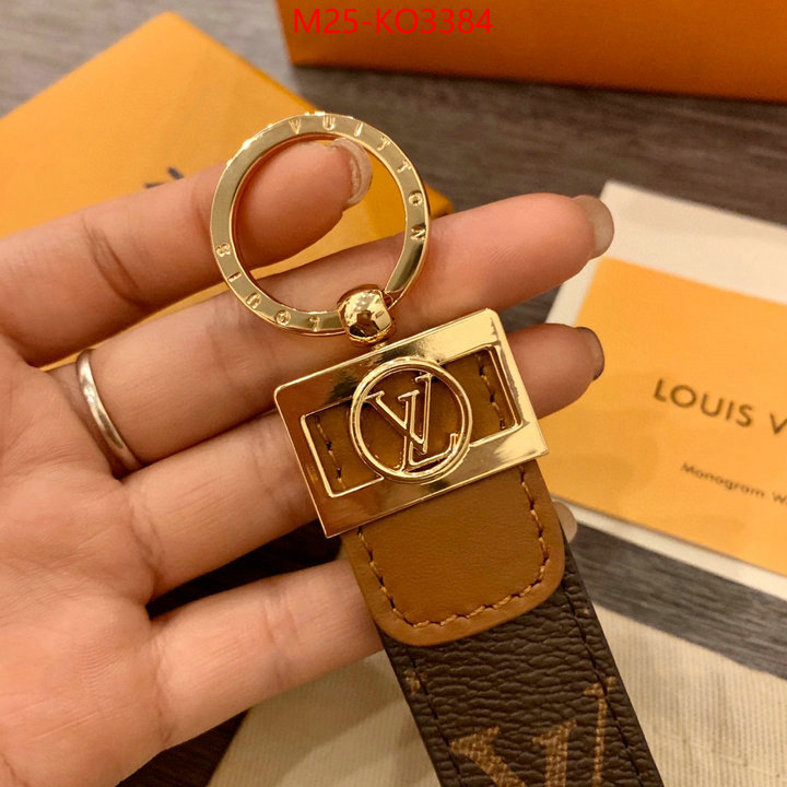 Key pendant-LV,luxury fake , ID: KO3384,$: 25USD